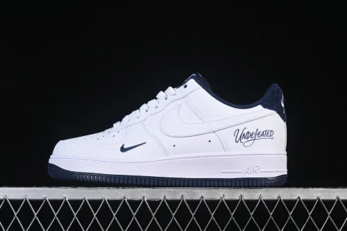 All Categories Nk Air Force 1 Air Force Series Nk Air Force 1 Low Air Force Low Undefeated x Nike Air Force 1'07 Low White and Blue Air Force One low-top casual sneakers ZH0316-119